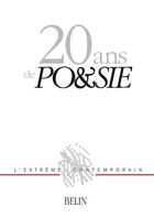 Couverture du livre « 20 ans de poesie » de  aux éditions Belin