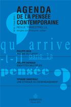 Couverture du livre « Agenda de la pensée contemporaine » de  aux éditions Hermann