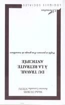 Couverture du livre « Du travail a la retraite anticipee - profils et parcours d'un groupe de travailleurs » de Ntetu/Dubois aux éditions L'harmattan