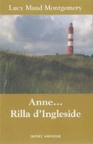 Couverture du livre « Anne Shirley Tome 8 : Rilla d'Ingleside » de Lucy Maud Montgomery aux éditions Les Editions Quebec Amerique