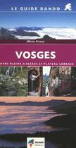 Couverture du livre « Vosges » de Olivier Frimat aux éditions Rando