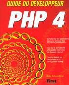 Couverture du livre « Php 4 » de B Schwendiman aux éditions First Interactive