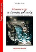 Couverture du livre « Marronnage et diversité culturelle ; actes du colloque de la biennale du marronnage 2010 » de Bruno Poucet aux éditions Ibis Rouge Editions