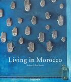 Couverture du livre « Living in morocco-trilingue - ju » de  aux éditions Taschen