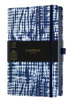 Couverture du livre « Carnet shibori grand format ligne jute » de Castelli aux éditions Castelli Milano