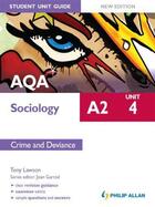 Couverture du livre « AQA A2 Sociology Student Unit Guide New Edition: Unit 4 Crime and Devi » de Lawson Tony aux éditions Hodder Education Digital