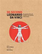 Couverture du livre « 30 second leonardo da vinci (hardback) » de Marina Wallace aux éditions Ivy Press