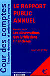 Couverture du livre « Le rapport public annuel de la cour des comptes ; février 2007 » de  aux éditions Documentation Francaise