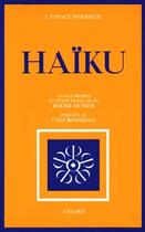 Couverture du livre « Haïku » de  aux éditions Fayard