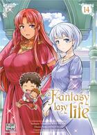 Couverture du livre « A fantasy lazy life Tome 14 » de Tsunehiko Watanabe et Neko Hinotsuki aux éditions Delcourt
