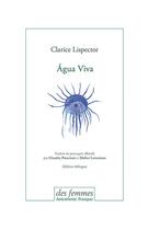 Couverture du livre « Água viva » de Clarice Lispector aux éditions Des Femmes