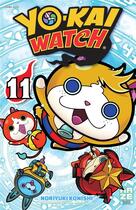 Couverture du livre « Yo-Kai Watch Tome 11 » de Noriyuki Konishi aux éditions Crunchyroll