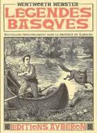 Couverture du livre « Légendes basques » de Wentworth Webster aux éditions Auberon