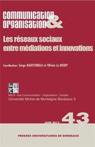 Couverture du livre « Communication & organisation 43 » de  aux éditions Pu De Bordeaux