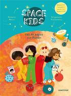 Couverture du livre « Space kids : pas de papas sur Pluton » de Bergamote Trottemenu et Romaric Moins aux éditions Chattycat