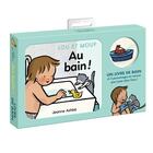 Couverture du livre « Lou et mouf, au bain ! (livre de bain) » de Jeanne Ashbe aux éditions Ecole Des Loisirs