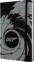 Couverture du livre « James bond carnet ligne grand format noir ed 2019 » de Moleskine aux éditions Moleskine