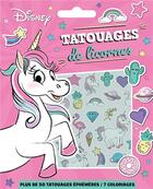 Couverture du livre « Standard characters - pochette les ateliers - tatoos - kawai licornes - disney » de  aux éditions Disney Hachette