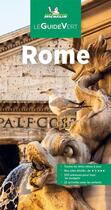 Couverture du livre « Le guide vert : Rome (édition 2022) » de Collectif Michelin aux éditions Michelin