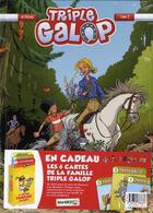 Couverture du livre « Triple galop Tome 2 » de Benoit Du Peloux aux éditions Bamboo