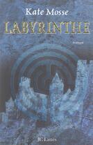 Couverture du livre « Labyrinthe » de Mosse-K aux éditions Lattes
