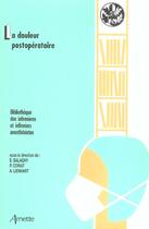 Couverture du livre « La douleur postoperatoire » de Arnette aux éditions Arnette