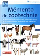 Couverture du livre « Mémento de zootechnie (3e édition) » de Jean-Pierre Vaissaire aux éditions France Agricole