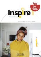 Couverture du livre « Inspire 1 ; FLE ; A1 » de Jean-Thierry Le Bougnec et Marie-Jose Lopes aux éditions Hachette Fle