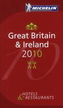 Couverture du livre « Guide rouge Michelin ; Great Britain & Ireland (édition 2010) » de Collectif Michelin aux éditions Michelin