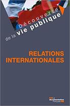 Couverture du livre « Les relations internationales » de  aux éditions Documentation Francaise