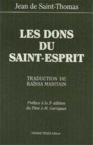 Couverture du livre « Les dons du saint-esprit » de De Saint-Thomas C. aux éditions Tequi