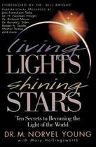 Couverture du livre « Living Lights, Shining Stars » de Young Norvel aux éditions Howard Books