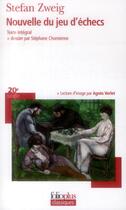 Couverture du livre « Nouvelle du jeu d'échecs » de Stefan Zweig aux éditions Folio