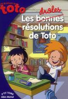 Couverture du livre « Les blagues de Toto t.15 ; les bonnes résolutions de Toto » de Thierry Coppee aux éditions Albin Michel