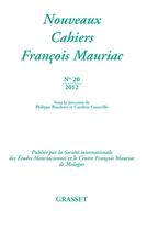 Couverture du livre « Nouveaux cahiers François Mauriac t.20 » de  aux éditions Grasset Et Fasquelle