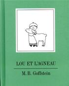 Couverture du livre « Lou et l'agneau » de Goffstein M B aux éditions Didier Jeunesse
