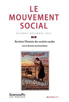 Couverture du livre « Revisiter l'histoire des sociétés » de Revue Le Mouvement Social aux éditions Presses De Sciences Po