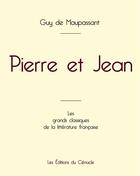 Couverture du livre « Pierre et Jean de Maupassant (édition grand format) » de Guy de Maupassant aux éditions Editions Du Cenacle