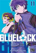 Couverture du livre « Blue lock Tome 11 » de Muneyuki Kaneshiro et Yusuke Nomura aux éditions Pika