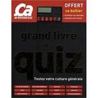 Couverture du livre « Le grand livre des quiz » de  aux éditions Ca M'interesse