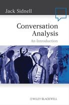 Couverture du livre « Conversation Analysis » de Jack Sidnell aux éditions Wiley-blackwell