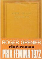 Couverture du livre « Cine-roman » de Roger Grenier aux éditions Gallimard