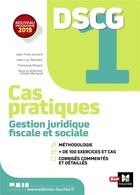 Couverture du livre « Dscg 1 - gestion juridique fiscale et sociale - cas pratiques » de Jomard/Mondon/Rouaix aux éditions Foucher