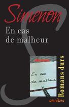 Couverture du livre « En cas de malheur » de Georges Simenon aux éditions Omnibus