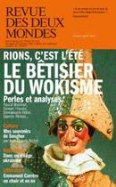 Couverture du livre « Wokisme, le bêtisier » de Ouvrage Collectif aux éditions Revue Des Deux Mondes