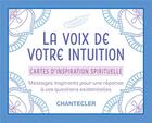 Couverture du livre « La voix de votre intuition - cartes d'inspiration spirituelle » de Vanderkerkhove C. aux éditions Chantecler