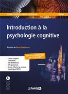 Couverture du livre « Psychologie cognitive (3e édition) » de Patrick Lemaire et Andre Didierjean aux éditions De Boeck Superieur