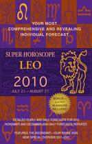 Couverture du livre « Leo (Super Horoscopes 2010) » de Beim Margarete aux éditions Penguin Group Us