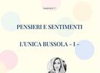 Couverture du livre « Pensieri e sentimenti : l'unica bussola » de Laurence C aux éditions Books On Demand