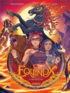 Couverture du livre « Equinox Tome 3 : Cheval de feu » de Aurelie Wellenstein et Aurora Gate aux éditions Drakoo